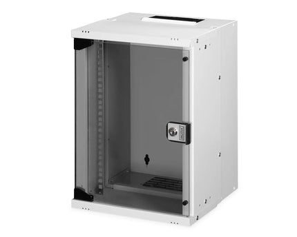 10" 9U wandmontagekast, SOHO PRO 460 x 315 x 300 mm, grijs - Networkdiscount.com