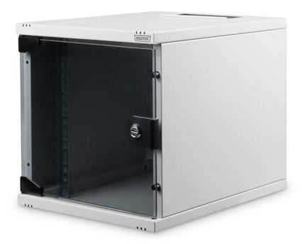 6U wandmontagekast 330x312x400 mm (BxHxD) , Grijs - Networkdiscount.com