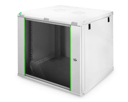 9U wandkast, Dynamic Basic 600x600x478 mm, kleur grijs (RAL 7035) - Networkdiscount.com