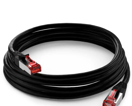 Cat6 S/FTP PIMF LSOH zwart 30 meter - Networkdiscount.com