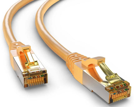 CAT6a S/FTP PIMF LSZH Geel 3 meter - Networkdiscount.com