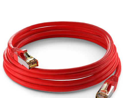 Cat6a S/FTP PIMF LSZH rood 1 meter - Networkdiscount.com