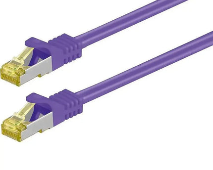 Cat7 3M Paars SSTP/PiMF halogeenvrij patchkabel - Networkdiscount.com