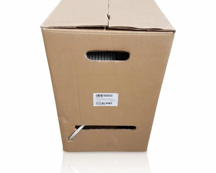 U/FTP CAT6a netwerk kabel stug 305M LSZH 100% koper wit - Networkdiscount.com