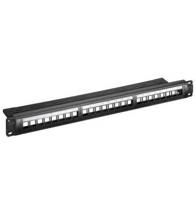 keystone-patchpanel-24-poorts-snap-in