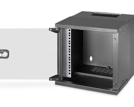 10" 6U wandkast, SOHO PRO, ongemonteerd 325 x 315 x 300 mm, zwart - Networkdiscount.com
