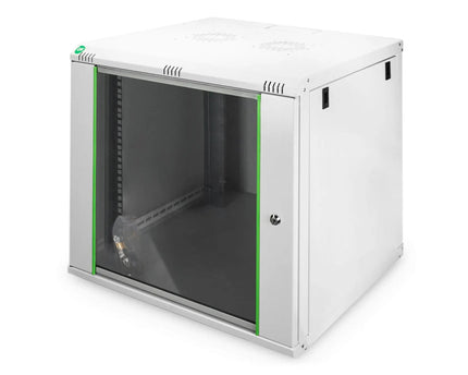 12U wandmontagekast, Dynamic Basic 611x600x600 mm, kleur grijs (RAL 7035) - Networkdiscount.com