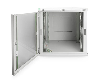 12U wandmontagekast, Dynamic Basic 611x600x600 mm, kleur grijs (RAL 7035) - Networkdiscount.com