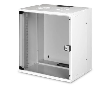 12U wandmontagekast, SOHO PRO 595 x 540 x 400 mm, grijs - Networkdiscount.com
