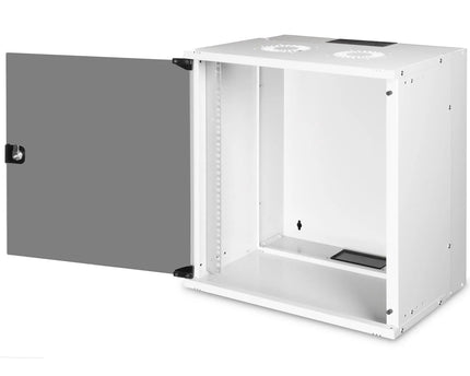 12U wandmontagekast, SOHO PRO 595 x 540 x 400 mm, grijs - Networkdiscount.com