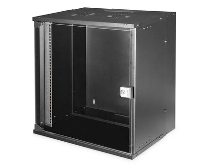 12U wandmontagekast, SOHO PRO 595 x 540 x 400 mm, zwart - Networkdiscount.com