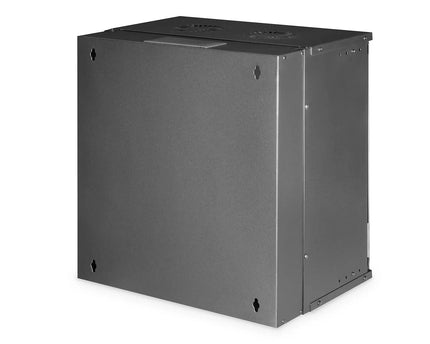 12U wandmontagekast, SOHO PRO 595 x 540 x 400 mm, zwart - Networkdiscount.com