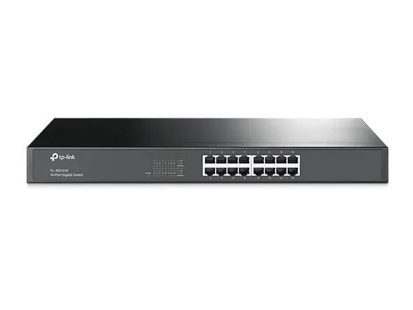 16 Poorts Gigabit Switch 10/100/1000 Mbps - Networkdiscount.com