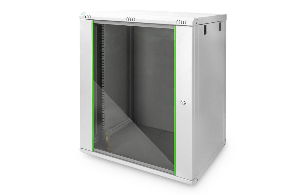 16U wandkast, Dynamic 600x450x789 mm, kleur grijs (RAL 7035) - Networkdiscount.com
