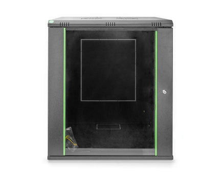 16U wandmontagekast, Dynamic 789x600x450 mm, kleur zwart (RAL 9005) - Networkdiscount.com