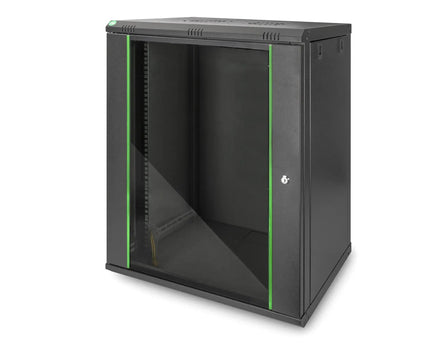 16U wandmontagekast, Dynamic 789x600x450 mm, kleur zwart (RAL 9005) - Networkdiscount.com