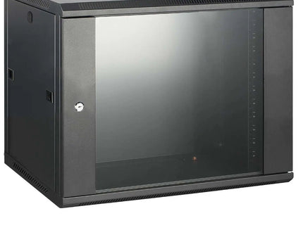 18U wandkast met glazen deur 600x450x905mm - Networkdiscount.com