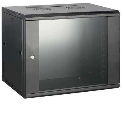 18U wandkast met glazen deur 600x450x905mm - Networkdiscount.com