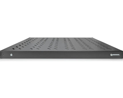 19 Inch 1U legbord voor 1000 mm diepe rekken 43x483x708 mm, verstelbaar tot 900 mm diepte, zwart - Networkdiscount.com