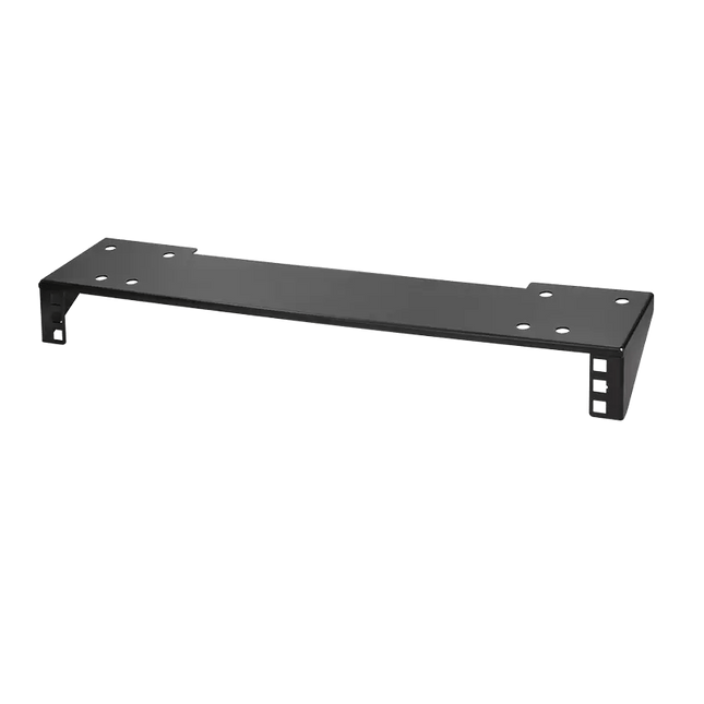 19" verticale muurbeugel 1U zwart - Networkdiscount.com