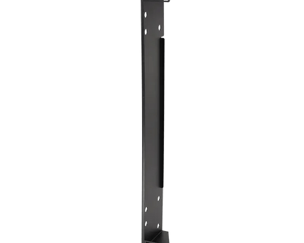 19" verticale muurbeugel 1U zwart - Networkdiscount.com