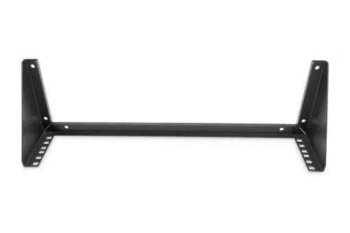 19" verticale muurbeugel 2U zwart - Networkdiscount.com