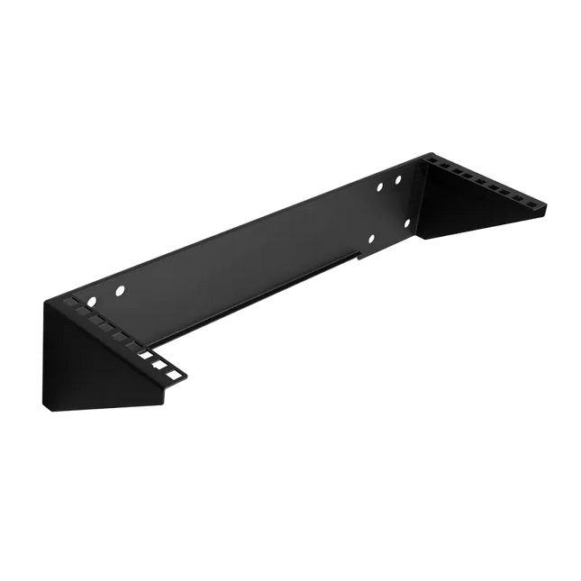 19" verticale muurbeugel 3U zwart - Networkdiscount.com