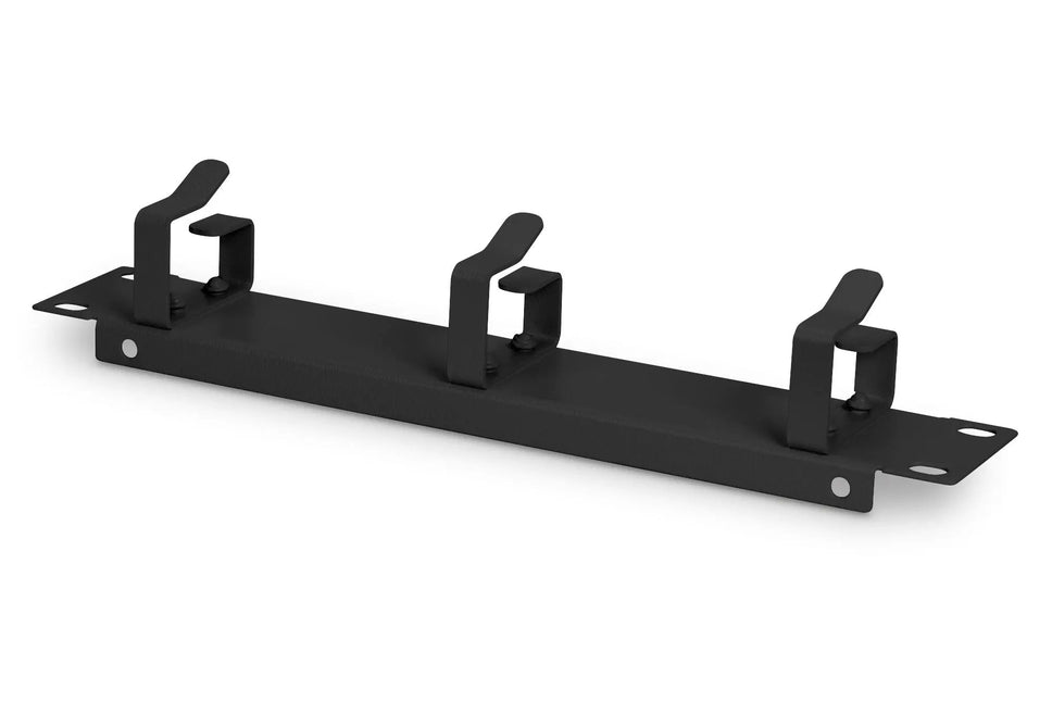 1U metalen rangeerpaneel 3 - voudig voor 10'' racks - Networkdiscount.com