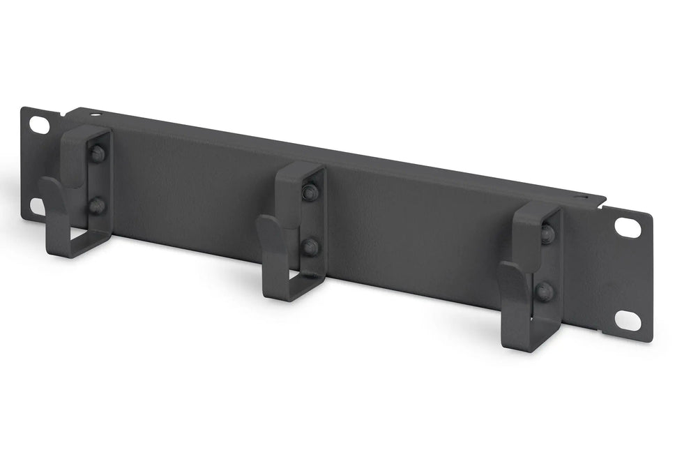 1U metalen rangeerpaneel 3 - voudig voor 10'' racks - Networkdiscount.com