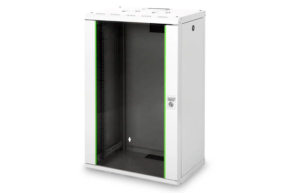 20U wandmontagekast, Uniek 998x600x450 mm, kleur grijs (RAL 7035) - Networkdiscount.com