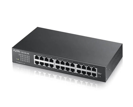 24 Poorts Gigabit Switch 10/100/1000 Mbps - Networkdiscount.com