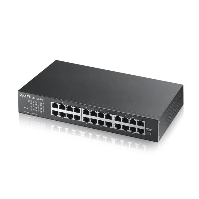 24 Poorts Gigabit Switch 10/100/1000 Mbps - Networkdiscount.com
