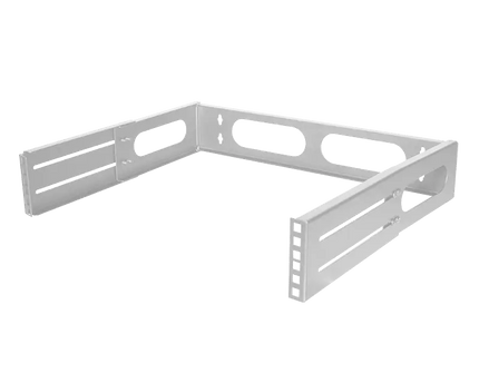 2U wand server rack 494x400x92mm (BxDxH) grijs - Networkdiscount.com