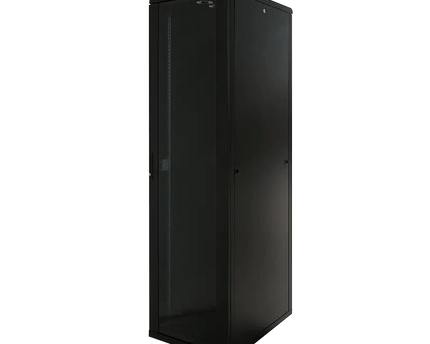 42U serverkast met glazen voordeur (BxDxH) 600x1000x2055mm - Networkdiscount.com