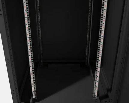 42U serverkast met glazen voordeur (BxDxH) 600x1000x2055mm - Networkdiscount.com