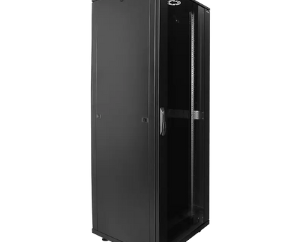 42U serverkast met glazen voordeur (BxDxH) 600x1000x2055mm - Networkdiscount.com