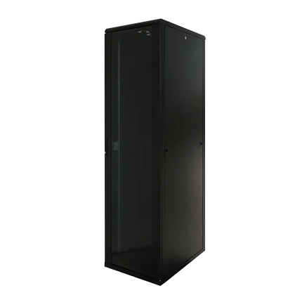 42U serverkast met glazen voordeur (BxDxH) 800x1000x2055mm - Networkdiscount.com