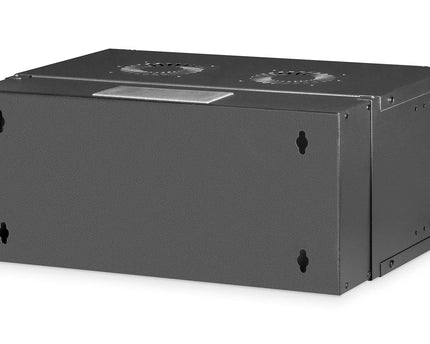 4U wandmontagekast, SOHO PRO 240 x 540 x 400 mm, zwart - Networkdiscount.com