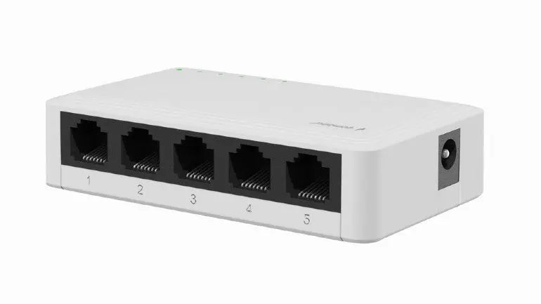 5 Poorts Gigabit Ethernet Switch 10/100/1000 Mbps - Networkdiscount.com