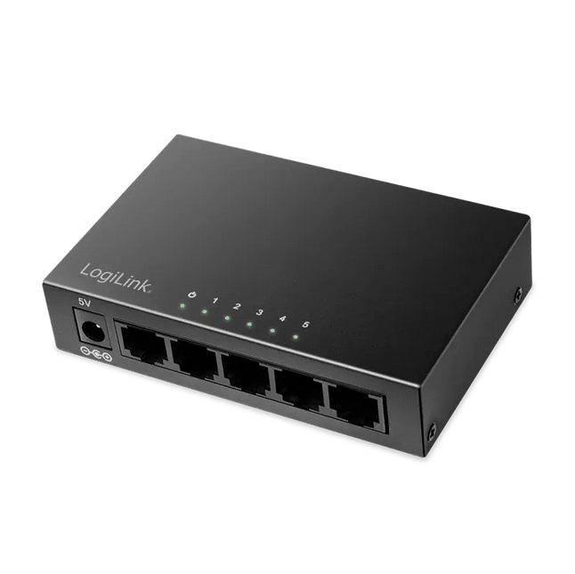 5 Poorts Gigabit Switch 10/100/1000 Mbps - Networkdiscount.com