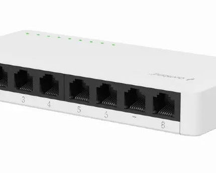 8 Poorts Gigabit Ethernet Switch 10/100/1000 Mbps - Networkdiscount.com