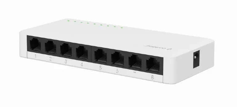 8 Poorts Gigabit Ethernet Switch 10/100/1000 Mbps - Networkdiscount.com