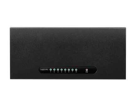 8 Poorts Gigabit Switch 10/100/1000 Mbps - Networkdiscount.com