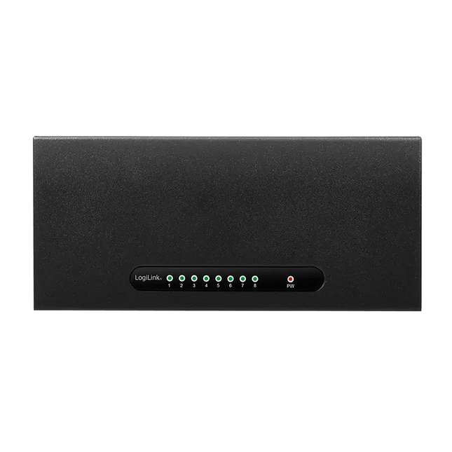 8 Poorts Gigabit Switch 10/100/1000 Mbps - Networkdiscount.com