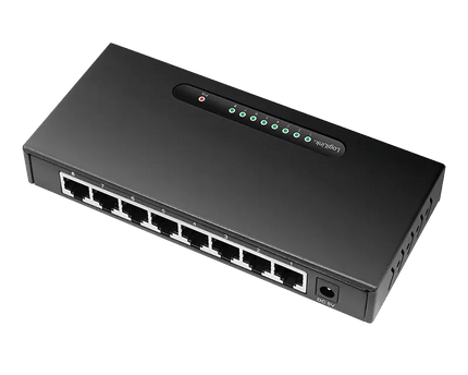 8 Poorts Gigabit Switch 10/100/1000 Mbps - Networkdiscount.com