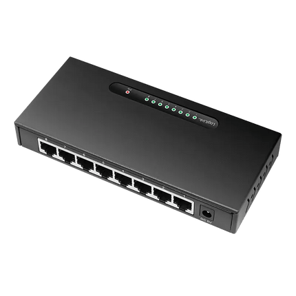 8 Poorts Gigabit Switch 10/100/1000 Mbps - Networkdiscount.com