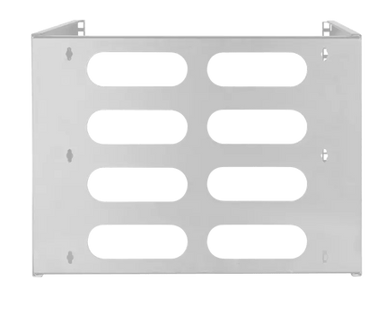 8U wand server rack 494x400x360mm (BxDxH) grijs - Networkdiscount.com
