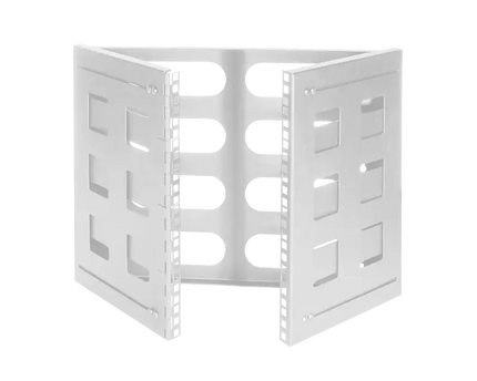 8U wand server rack 494x400x360mm (BxDxH) grijs - Networkdiscount.com