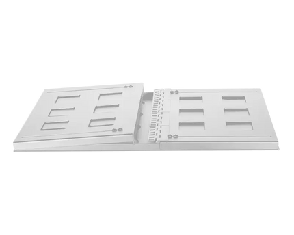 8U wand server rack 494x400x360mm (BxDxH) grijs - Networkdiscount.com