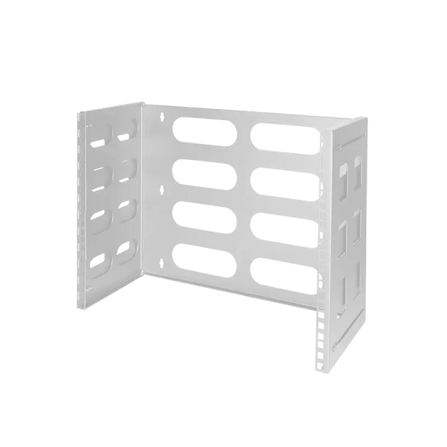 8U wand server rack 494x400x360mm (BxDxH) grijs - Networkdiscount.com